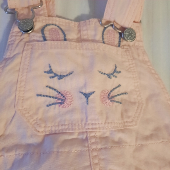 Oshkosh B'gosh Bunny Glitter Jumper Dress Size 18M - Picture 3 of 11